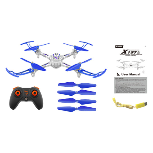 Фото - Квадрокоптер для детей Revolt X15T Blue