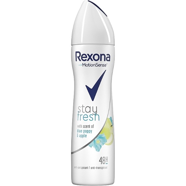 Фото - Дезодорант аерозольний Rexona Блакитний мак та Яблоко 150мл