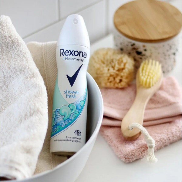 Фото - Дезодорант аэрозольный Rexona Свежесть душа 150мл