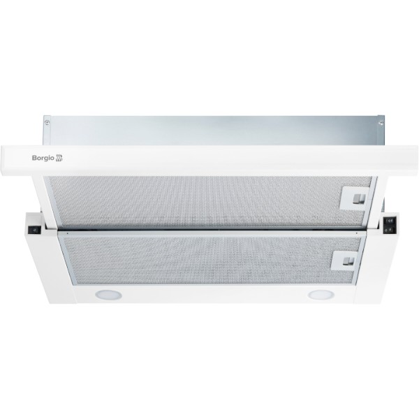 Фото - Витяжка вбудована Borgio TLF (TR) 60 White Glass