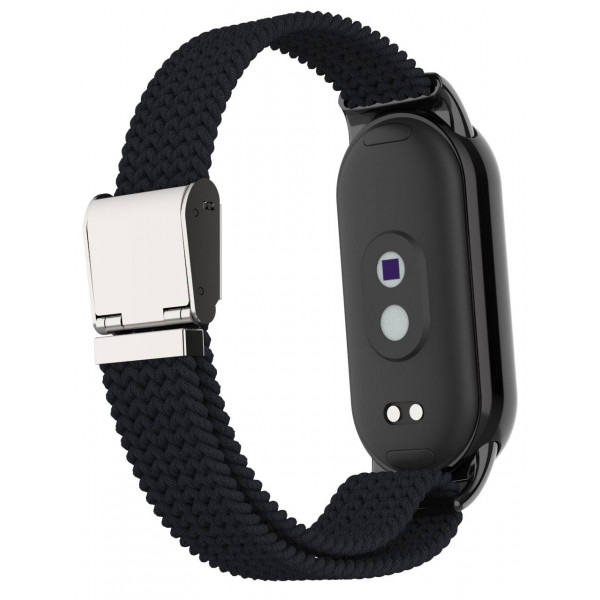 Фото - Ремінець для фітнес-браслету ArmorStandart Braided Solo Loop for Xiaomi Mi Band 9/8 Black (ARM69925)