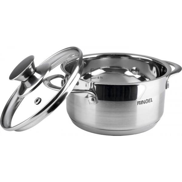 Фото - Кастрюля Ringel Klein 14 см (1.0 л) с кр. (RG-2007-14)