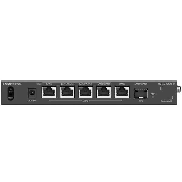 Фото - Маршрутизатор VPN Ruijie RG-EG406XS-P