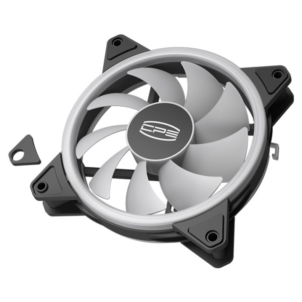 Фото - Корпусний вентилятор PCCooler F3 T120 ARGB BK