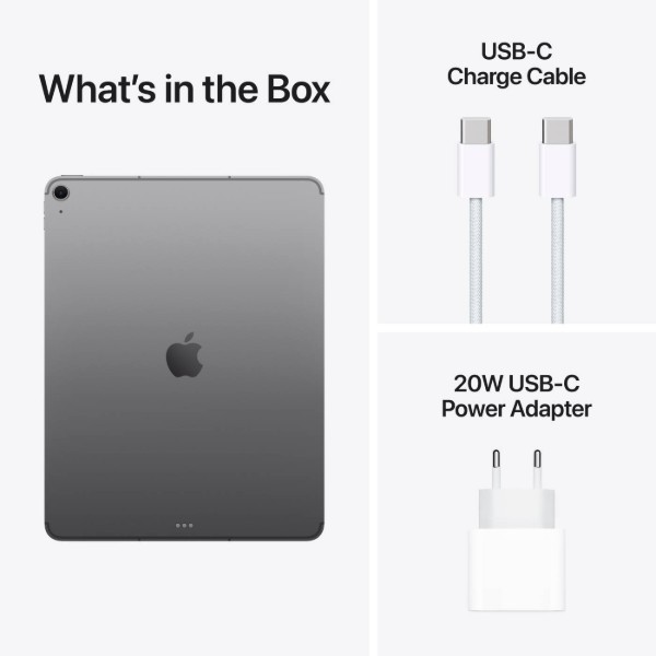 Фото - Планшет Apple iPad Air 13'' (M3) Cellular 128GB (MCJ14) Space Gray