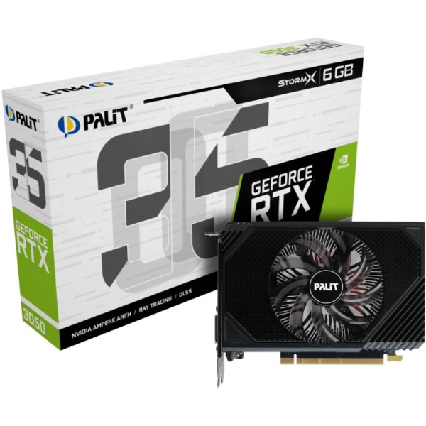 Фото - Відеокарта Palit NVIDIA RTX 3050  STORMX 6GB GDDR6 (NE63050018JE-1072F)