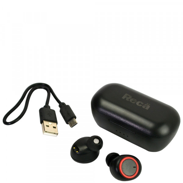 Фото - Наушники вкладыши беспроводные TWS Reca RGG-1024-B Black