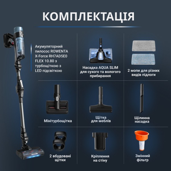 Фото - Пылесос ручной для дома Rowenta RH7AD5E0