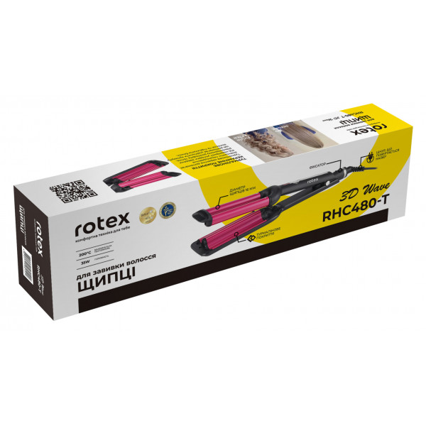 Фото - Плойка Rotex RHC480-T 3D Wave