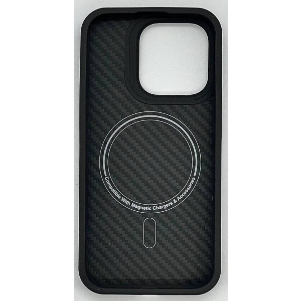 Фото - Чохол для смартфону ILera Carbon Series Full Protection iPhone 15 (iLCS10Bl15)