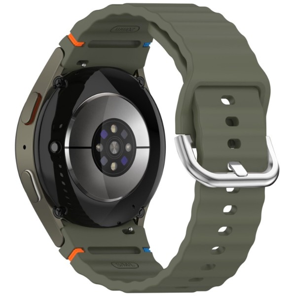 Фото - Ремінець для смарт-годинника BeCover Ribbed Tape (20mm) for Samsung Galaxy Watch 7 (40/44mm) / 7 FE / 6 / 6 Classic / 5 / 5 Pro / 4 / 4 Classic / Watch 3 (41mm) Khaki (712043)
