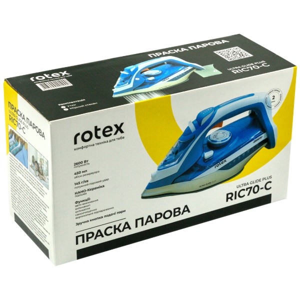 Фото - Утюг Rotex RIC70-C Ultra Glide Plus