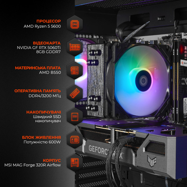 Фото - Уцінка - Системний блок Expert PC Ultimate (A5600.32.S1.5060T.A6307)