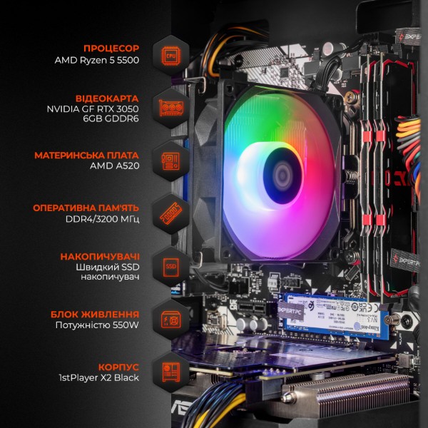 Фото - Системный блок Expert PC Ultimate (A5500.16.S10.3050.A6279)