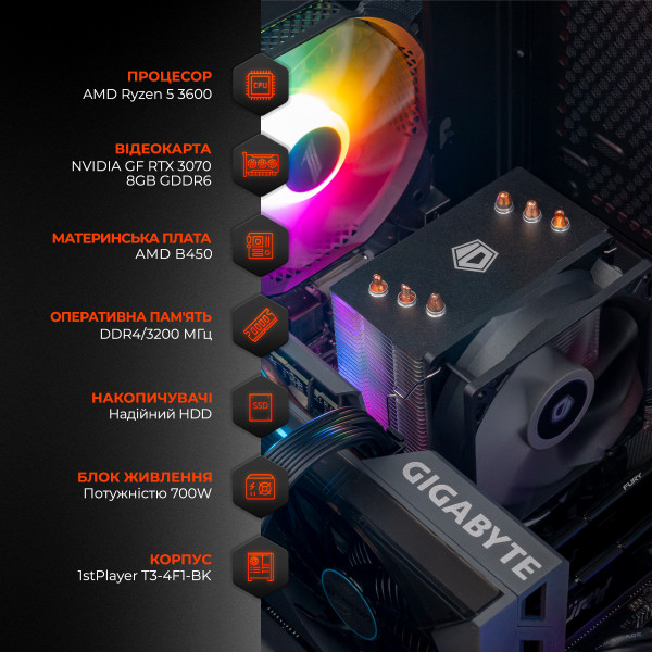 Фото - Системный блок Expert PC Ultimate (A3600.32.H1.3070.A4890W)