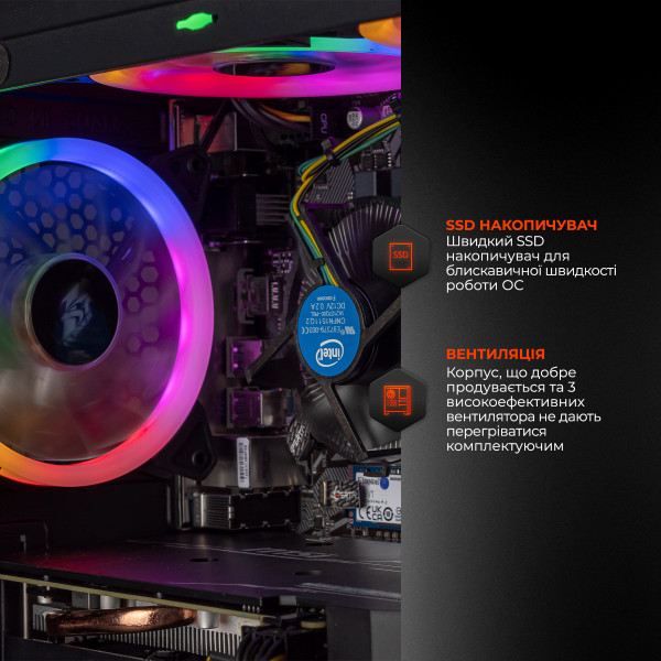 Фото - Системний блок Expert PC Ultimate (I10400F.08.H1S4.1050T.A2745)