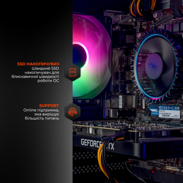 Фото - Системный блок Expert PC Ultimate (I12100F.08.S5.1650.A6070)