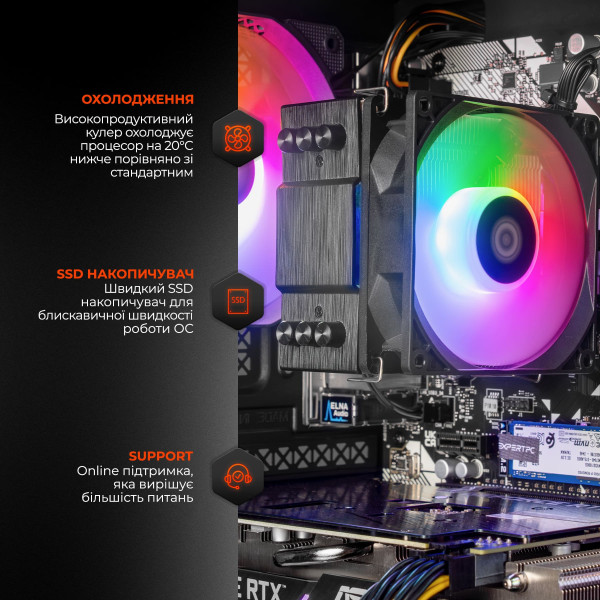 Фото - Уцінка - Системний блок Expert PC Ultimate (A5500.16.S10.3050.A6279)