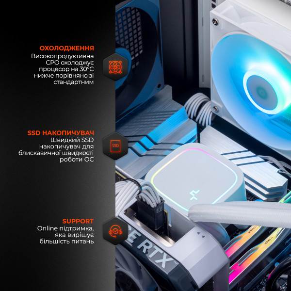 Фото - Системний блок Expert PC Venom WH (I146KF.32.S10.46T.G12416)