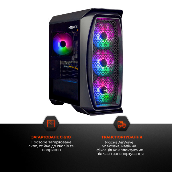 Фото - Системный блок Expert PC Ultimate (I12100F.08.S5.1650.A6070)
