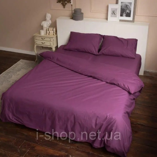 Фото - Комплект постельного белья Richman 150х215 см +нав. 70х70 см 2 шт. сливовой (R00000060426)