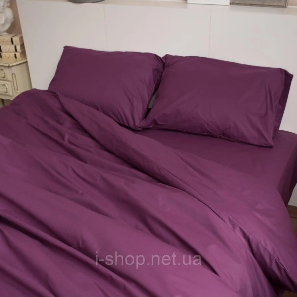 Фото - Комплект постельного белья Richman 150х215 см +нав. 70х70 см 2 шт. сливовой (R00000060426)
