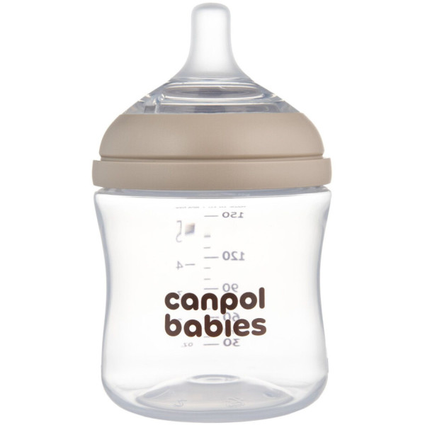 Фото - Бутылочка для кормления Canpol babies Natural Shape с соской Dual-zone 150 мл (35/400)