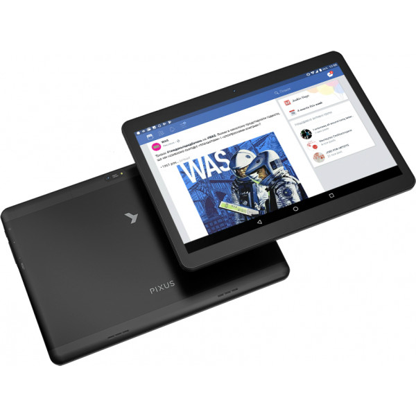Фото - Планшет Pixus Ride 9.6'' 2/16GB LTE Black