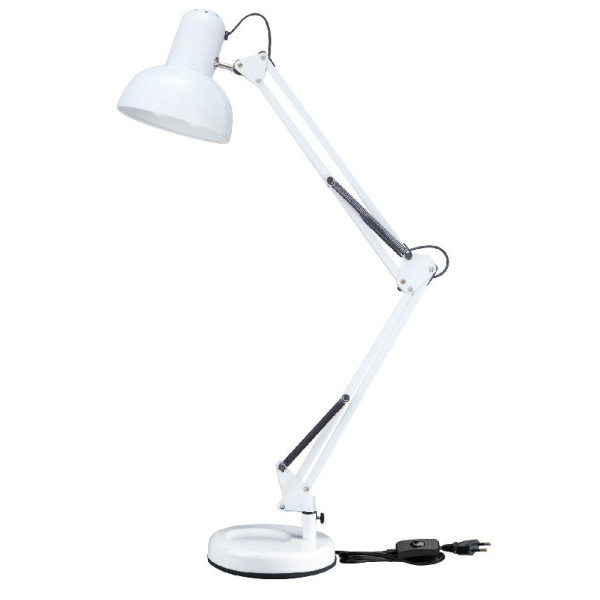 Фото - Настольная лампа Євросвітло Ridy-027 CL-01 E27 Белая (000060195)