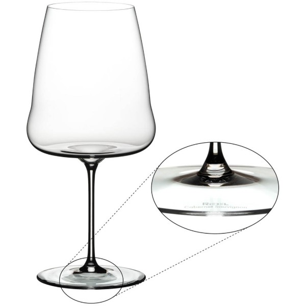 Фото - Набір келихів Riedel Cabernet/Merlot  WINEWINGS 2 шт. (7234/0-270)