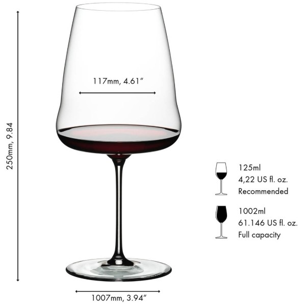 Фото - Набір келихів Riedel Cabernet/Merlot  WINEWINGS 2 шт. (7234/0-270)