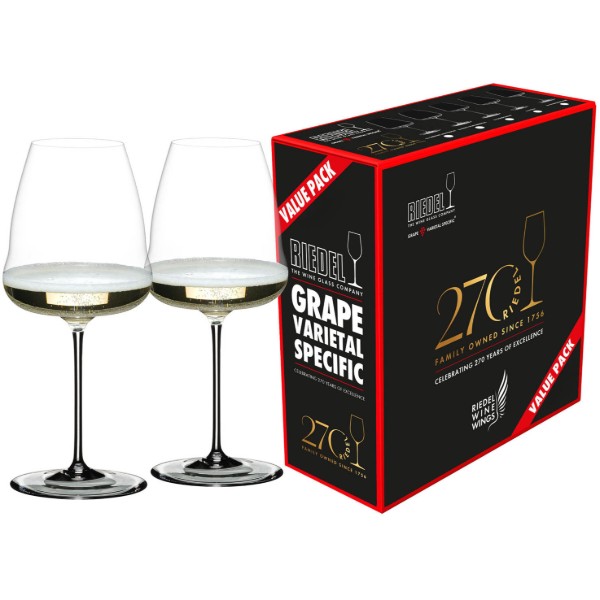 Фото - Набір келихів Riedel Champagne Wine Glass WINEWINGS 2 шт. (7234/28-270)