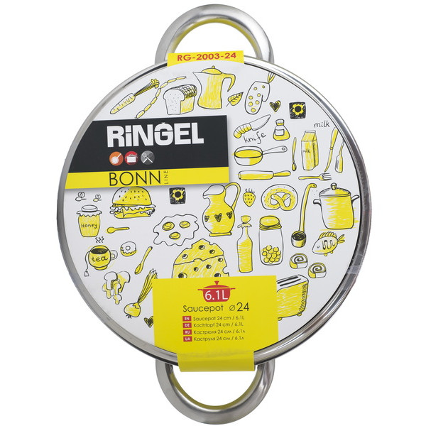 Фото - Каструля Ringel Bonn 20 см 3.6 л (RG-2003-20)