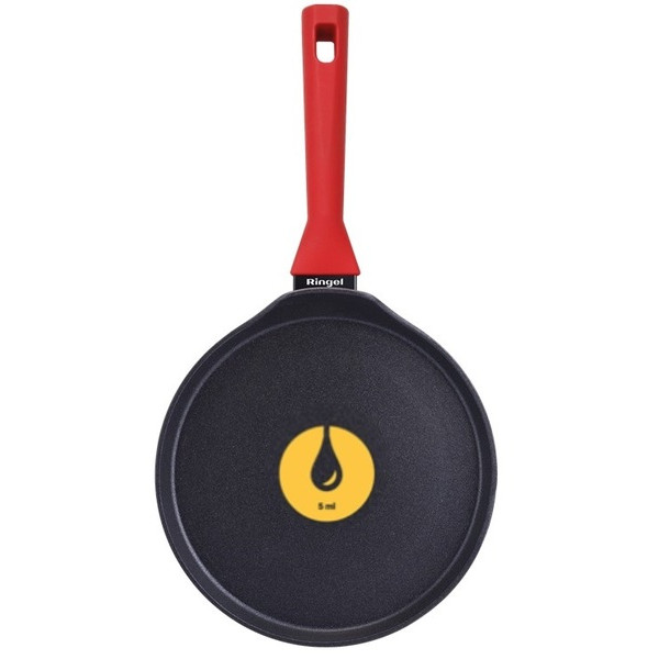 Фото - Сковорода для млинців Ringel Pepperoni 22 см б/кришки (RG-1146-22/p)