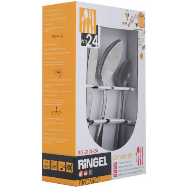 Фото - Набір столових приборів Ringel Promo 24 пр. (RG-3105-24)