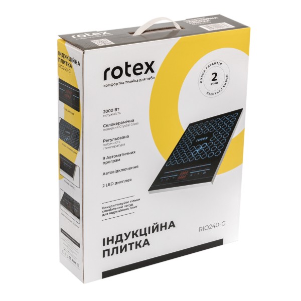 Фото - Плита электрическая настольная Rotex RIO240-G