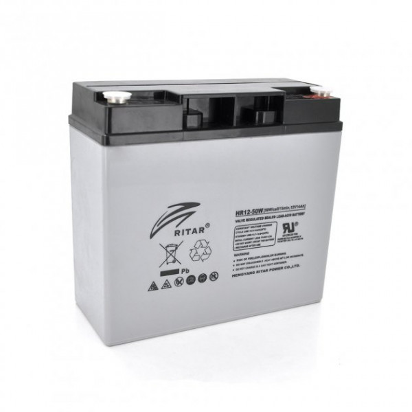 Фото - Аккумулятор для ИБП Ritar 12V 14AH (HR1250W/01711) AGM
