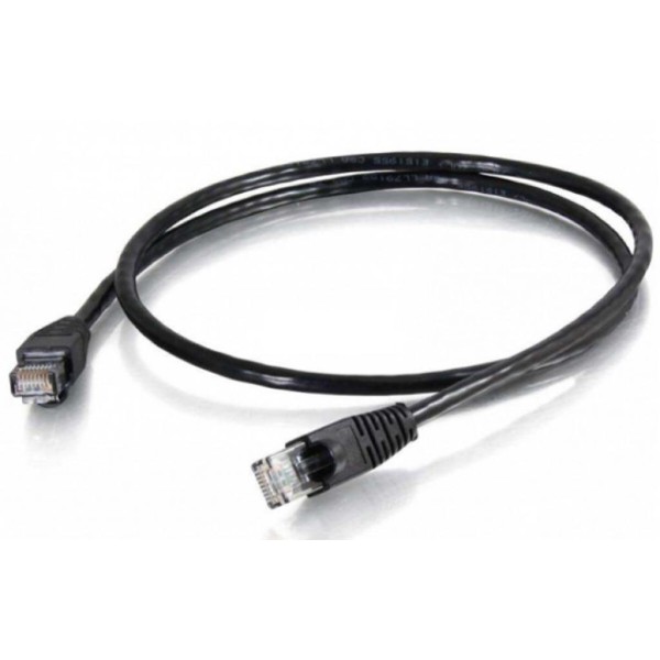 Фото - Кабель патч-корд Ritar Cat.5e UTP CCA 1 m Black (PCR-CCA/1Bk)