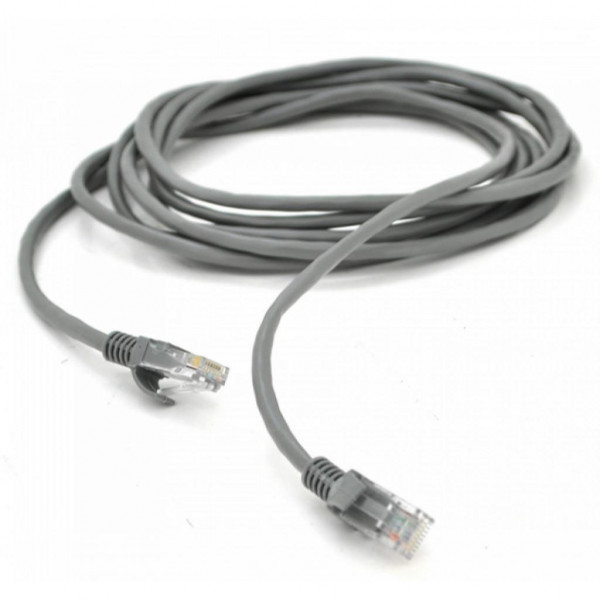 Фото - Кабель патч-корд Ritar Cat.5e UTP CCA 2 m Grey (PCR-CCA/2G)