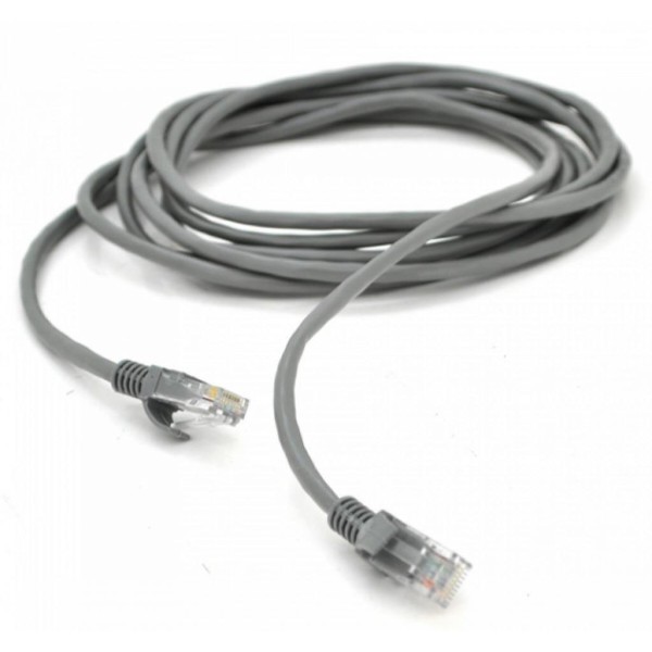 Фото - Кабель патч-корд Ritar Cat.5e UTP CCA 5 m Grey (PCR-CCA/5G)