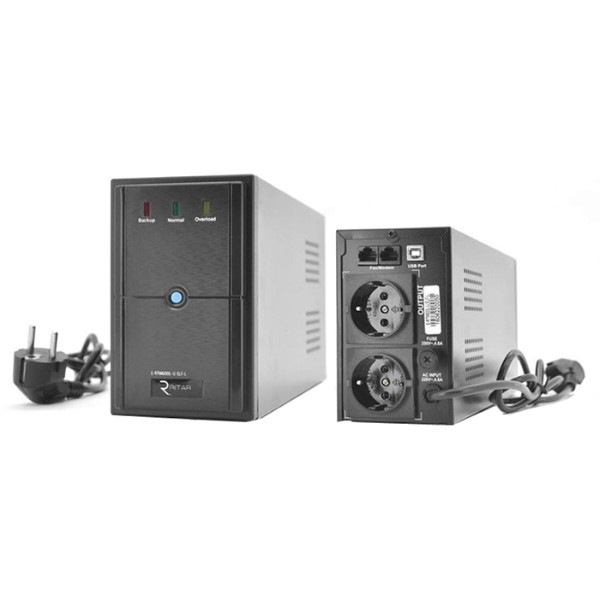 Фото - Джерело безперебійного живлення Ritar E-RTM600L-U (360W) ELF-L (E-RTM600L-U)