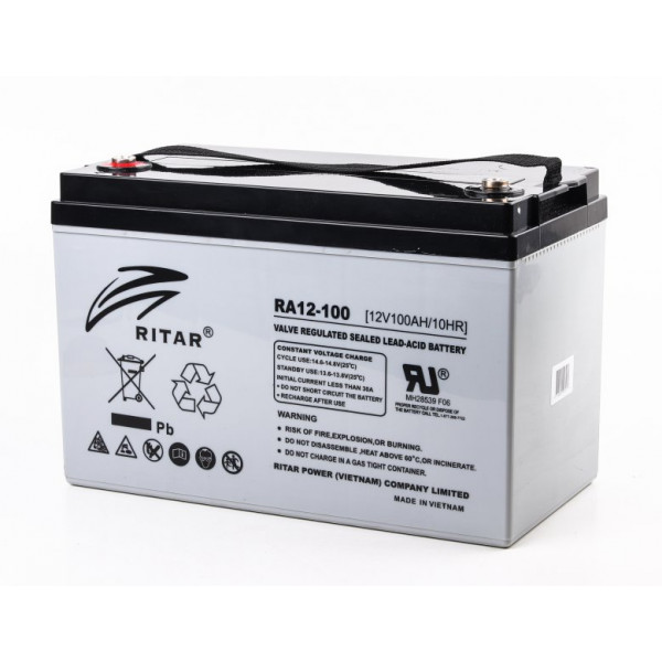 Фото - Акумулятор для ДБЖ Ritar AGM 12V-100AH (RA12-100)