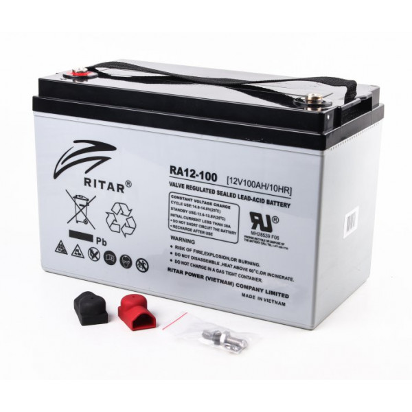 Фото - Акумулятор для ДБЖ Ritar AGM 12V-100AH (RA12-100)