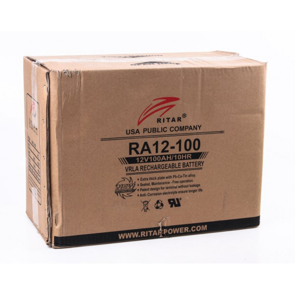 Фото - Акумулятор для ДБЖ Ritar AGM 12V-100AH (RA12-100)