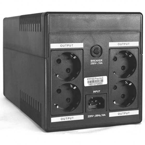 Фото - Источник бесперебойного питания Ritar RTP1000 600W Proxima-L (RTP1000L)
