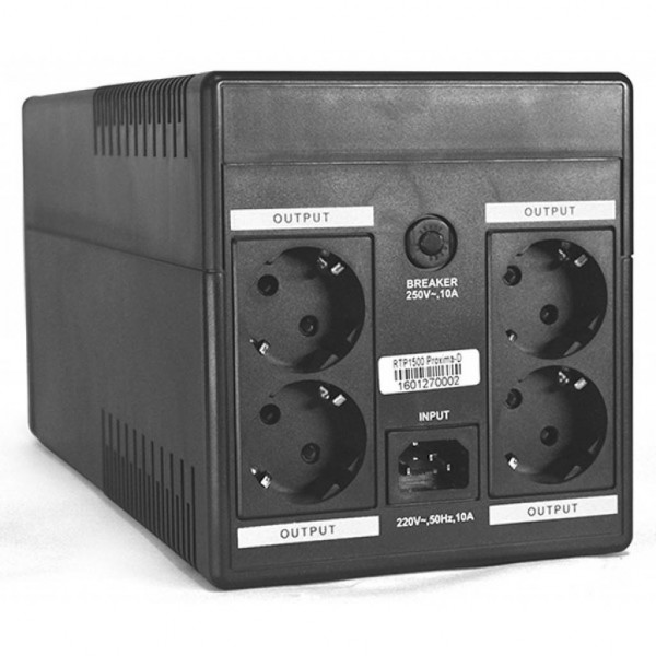 Фото - Джерело безперебійного живлення Ritar RTP1500 900W Proxima-D (RTP1500D)