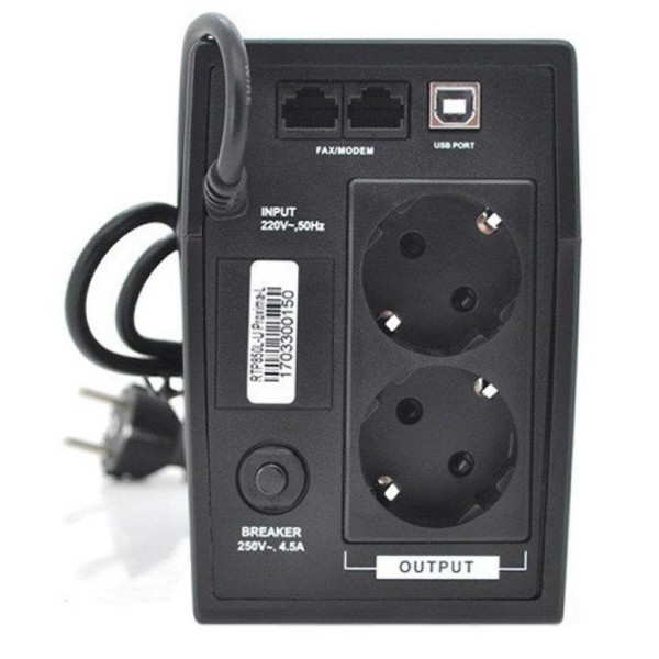 Фото - Джерело безперебійного живлення Ritar RTP800L-U 480W Proxima-L (RTP800L-U)