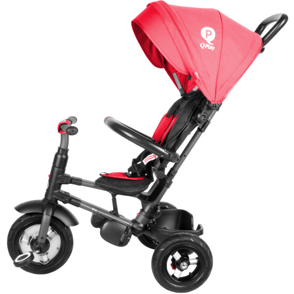 Фото - Трёхколёсный велосипед Qplay Rito Rubber Red (S380-10RedRubber)