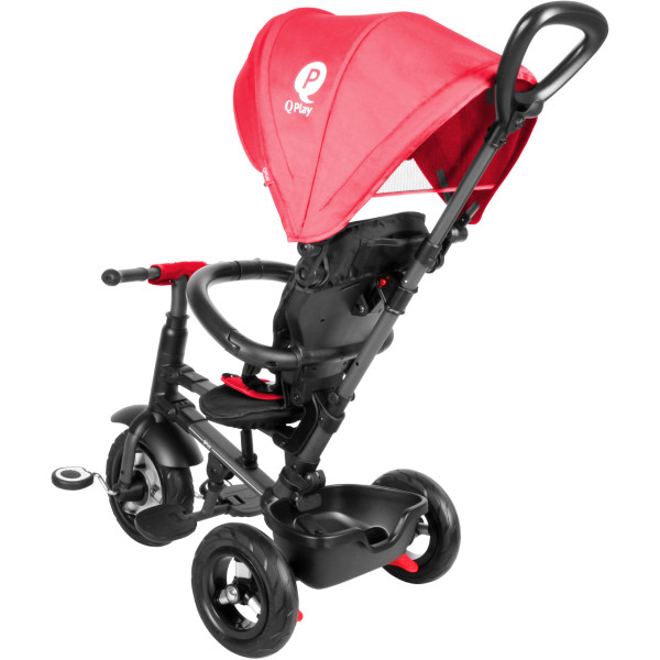 Фото - Трёхколёсный велосипед Qplay Rito Rubber Red (S380-10RedRubber)