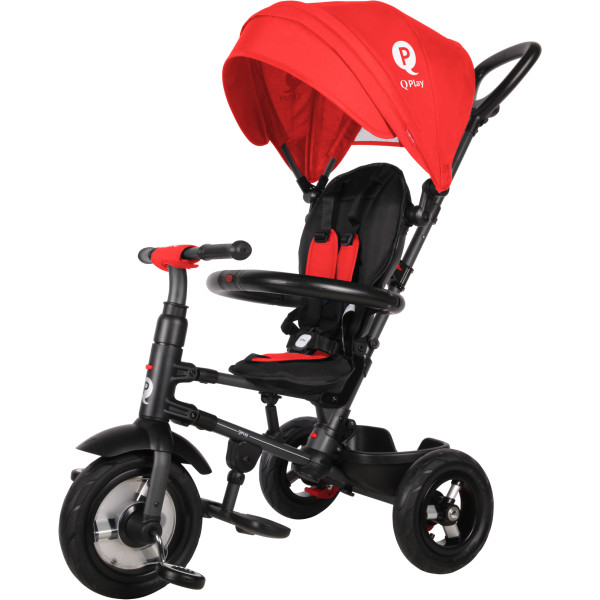 Фото - Трёхколёсный велосипед Qplay Rito Rubber Red (S380-10RedRubber)
